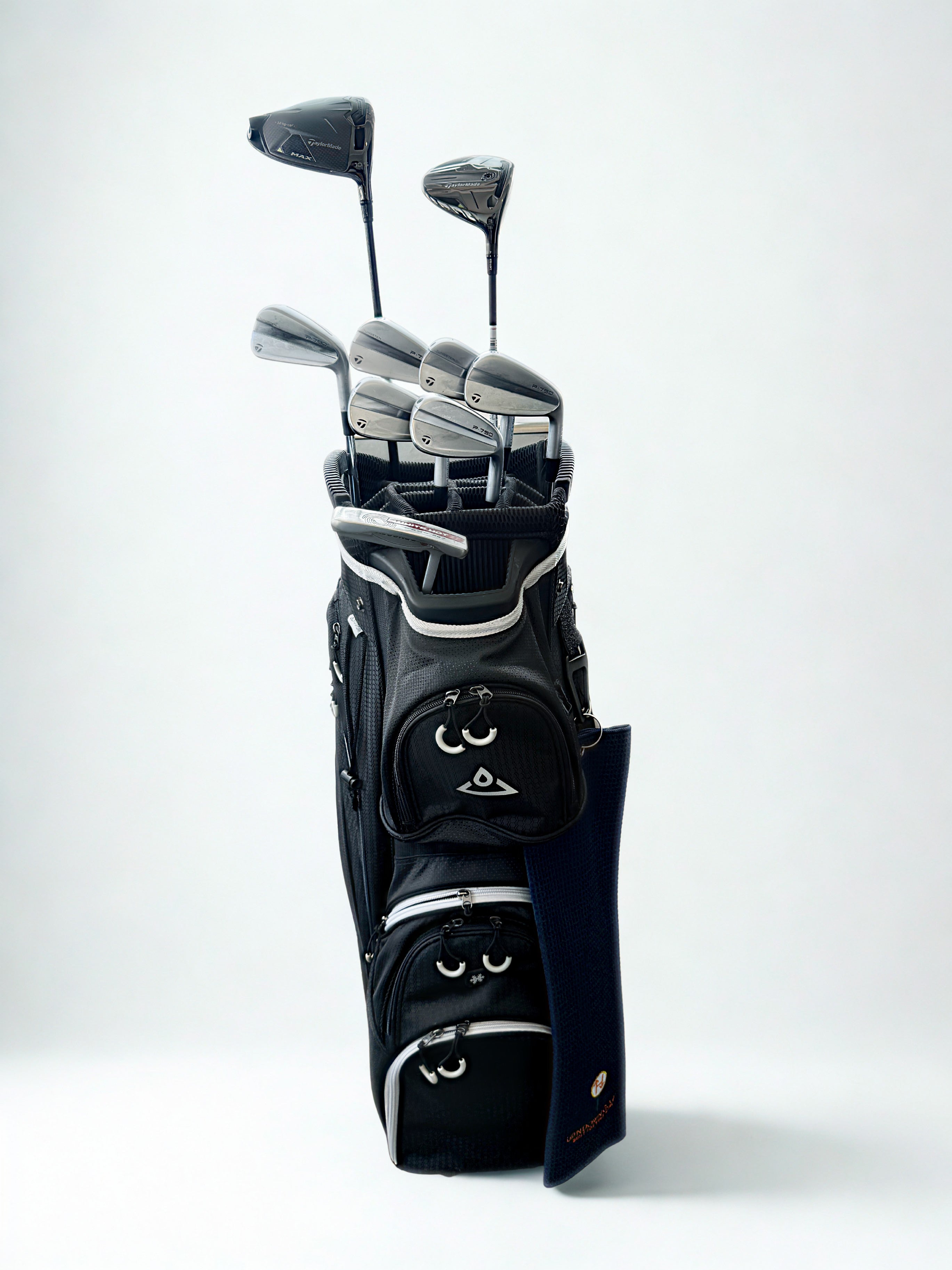TaylorMade Qi35 with P790 stiff shaft flex bundle rental set - Up'N'Down Golf - Algarve wide delivery of premium golf rental/hire sets