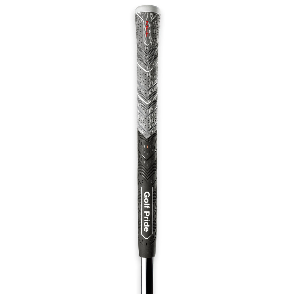GOLF PRIDE Multicompound Plus 4 Align Max Grip Black/Grey Midsized - Up N Down Golf - Golf Club Rental Hire Repair Algarve