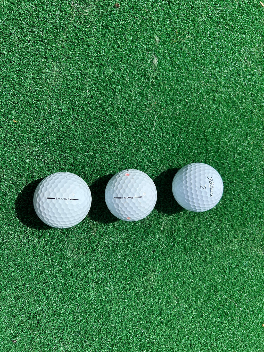 Value Pack - 12x 'Lost & Found' Pro V1  Balls PLUS a Glove