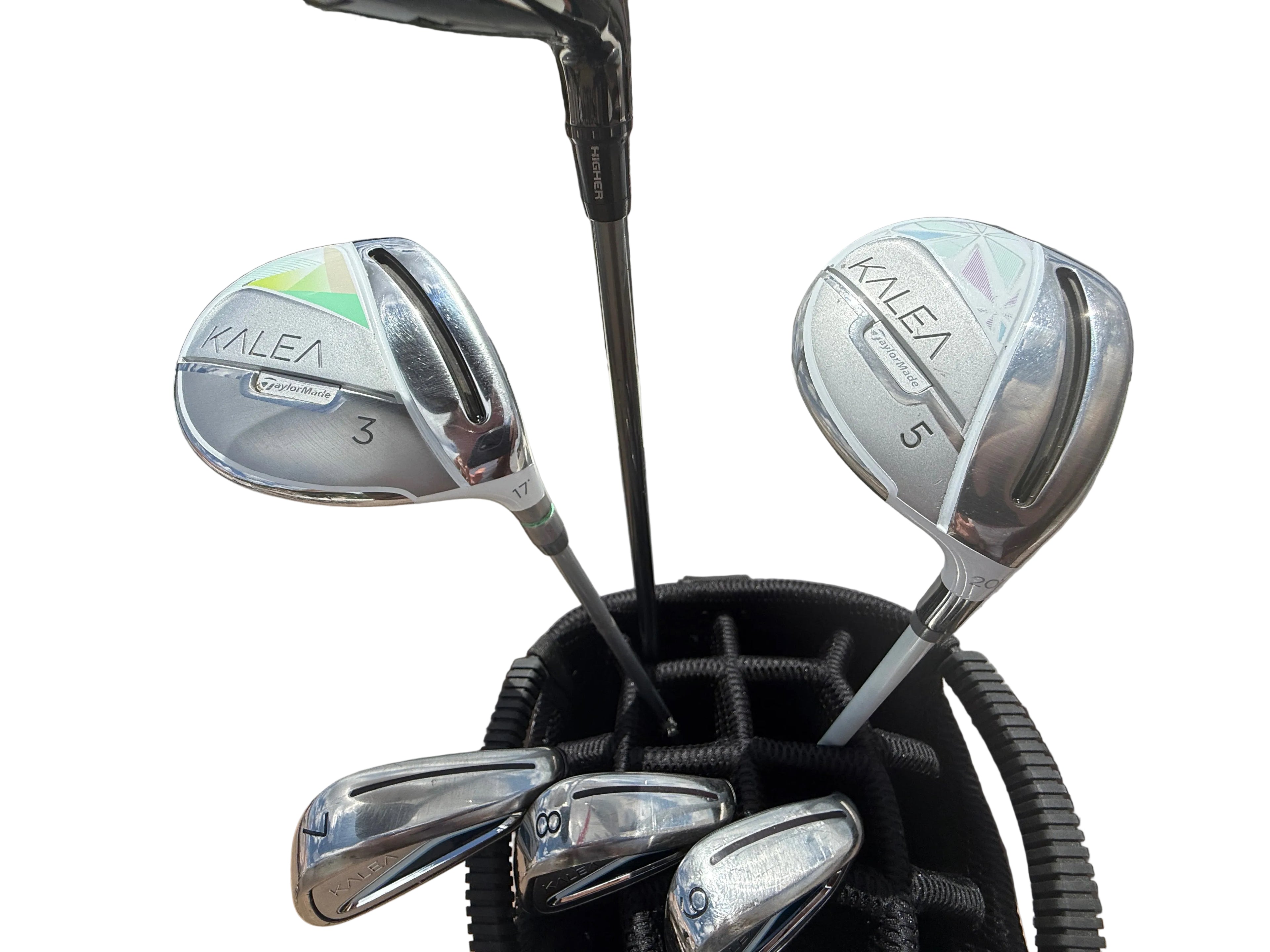 Ladies TaylorMade Kalea golf club set plus Qi10 Max Driver with Ladies Flex