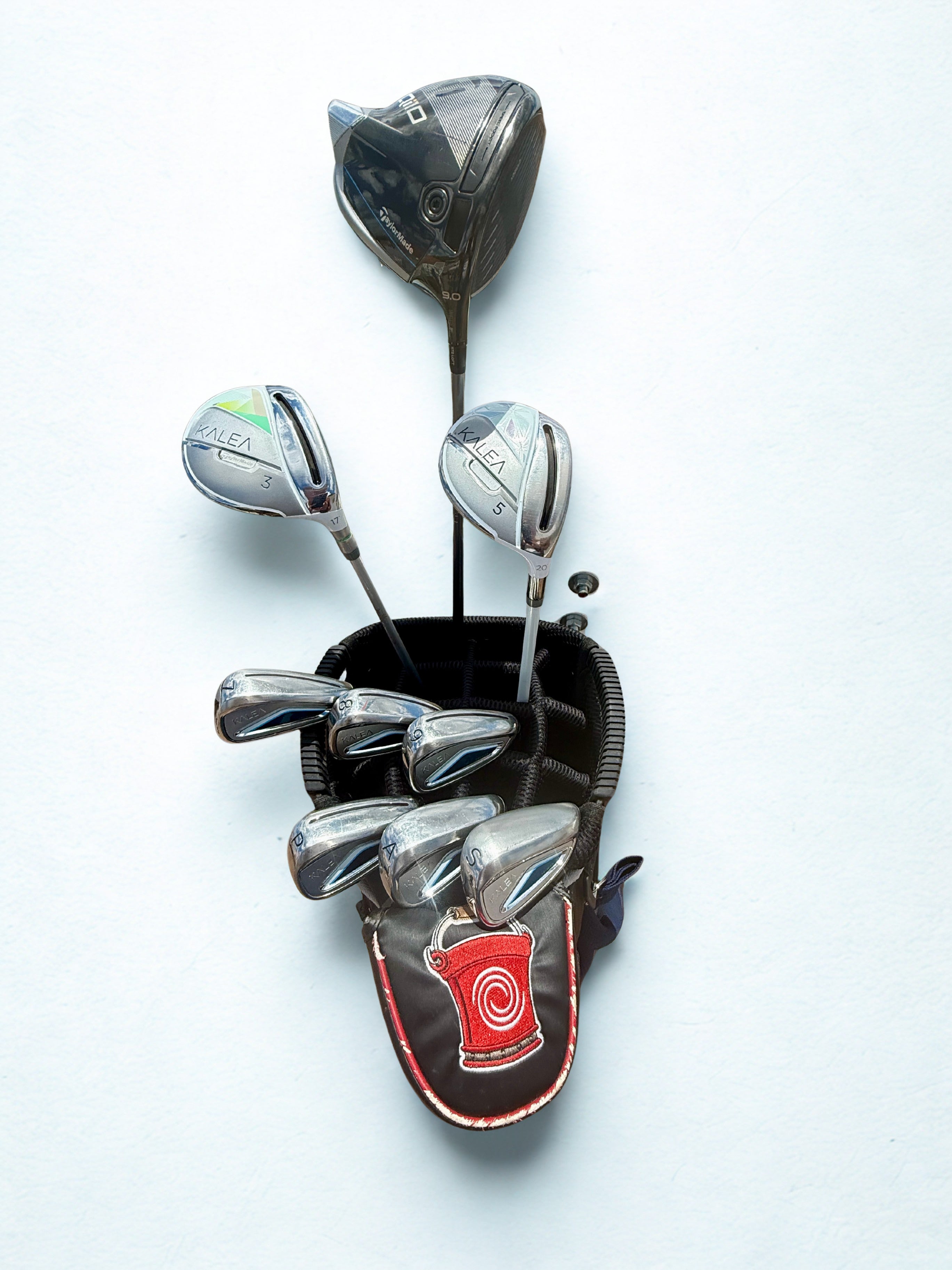 Ladies TaylorMade Kalea golf club set plus Qi10 Max Driver with Ladies Flex