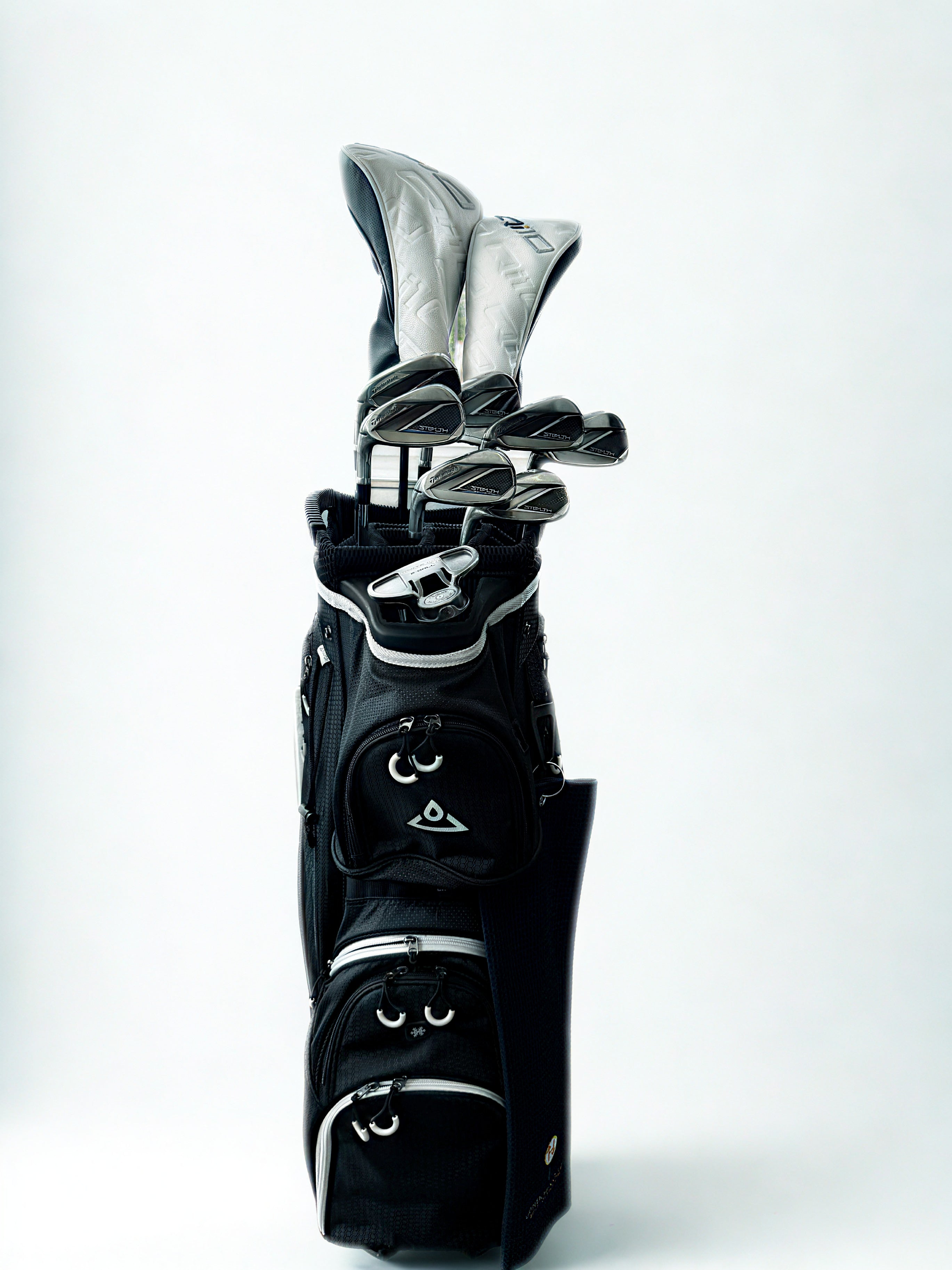 Left Handed Qi10 Stealth Irons Rental Pre-built Golf Set - Up'N'Down Golf Free Delivery across the Algarve on Premium Golf Rental/Hire Sets