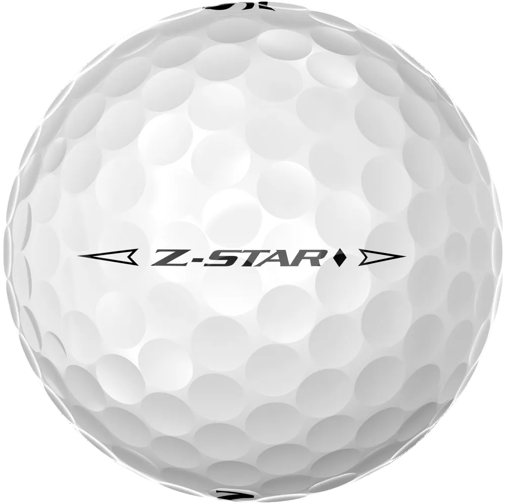 Srixon Z Star Diamond Golf Ball Pure White Golf Ball - Up N Down Golf - Golf Club Rental Hire Repair Algarve