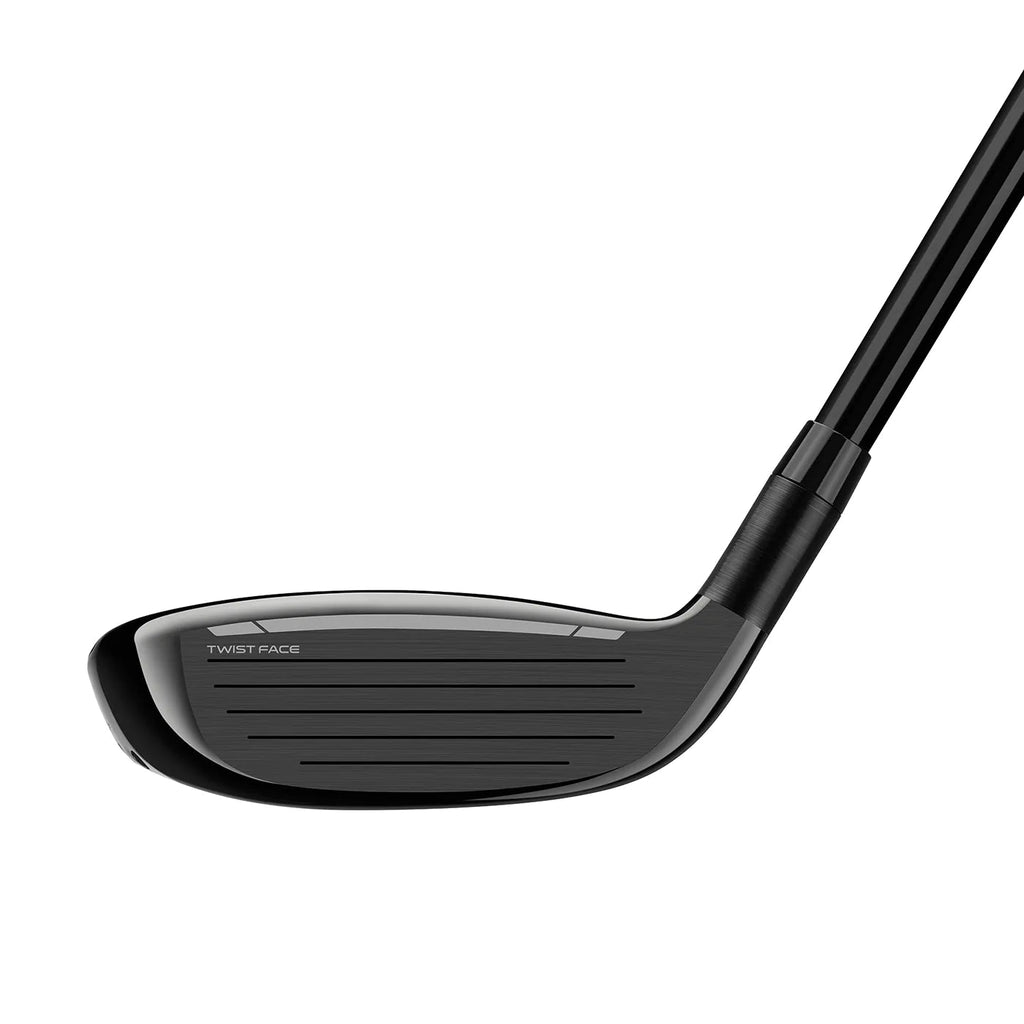 TaylorMade Qi10 Hybrid face view - Up N Down Golf - Golf Club Rental Hire Repair Algarve