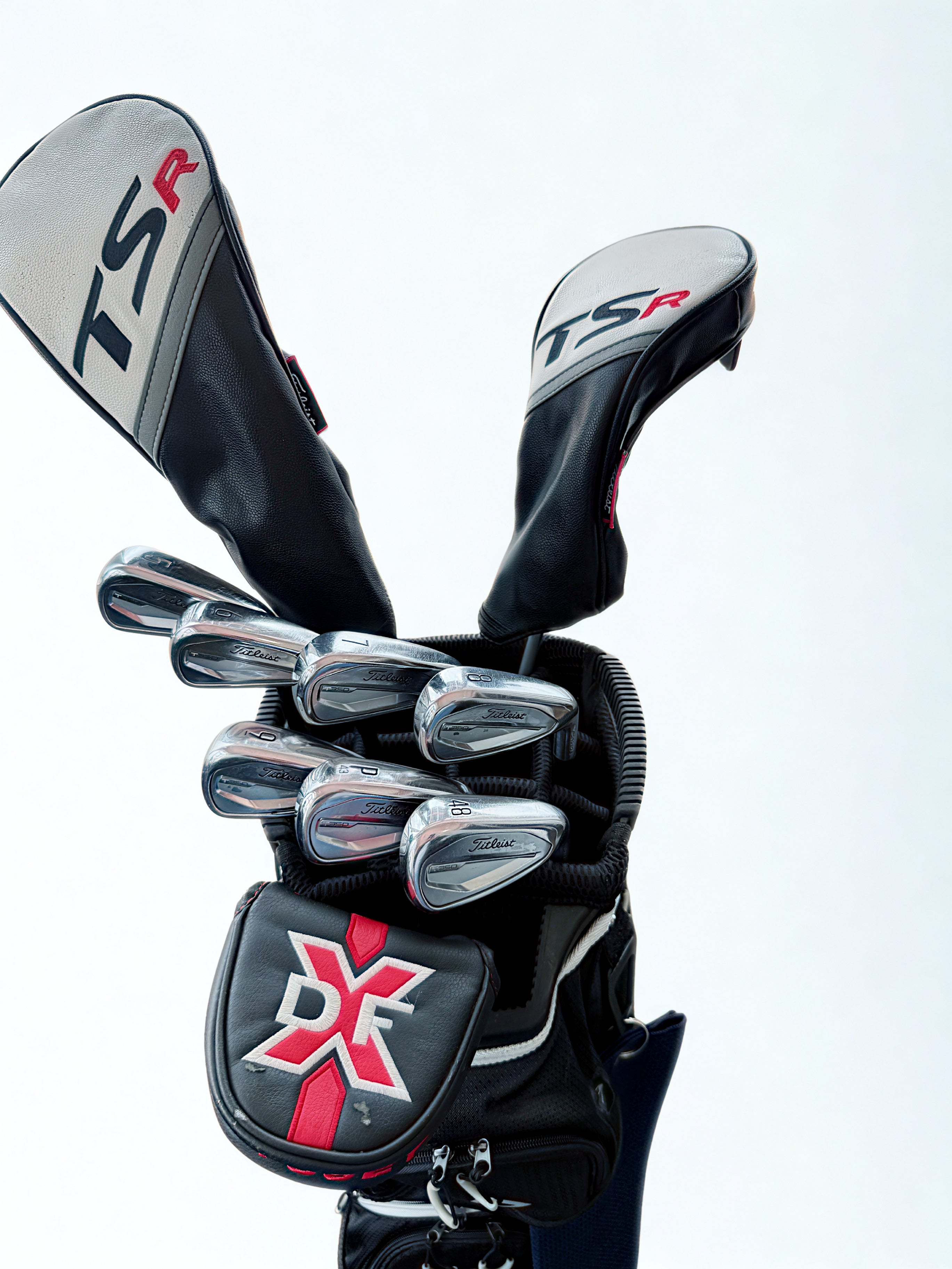 Titleist TSR1 Pre-built rental set inc T350 irons and mallet putter 