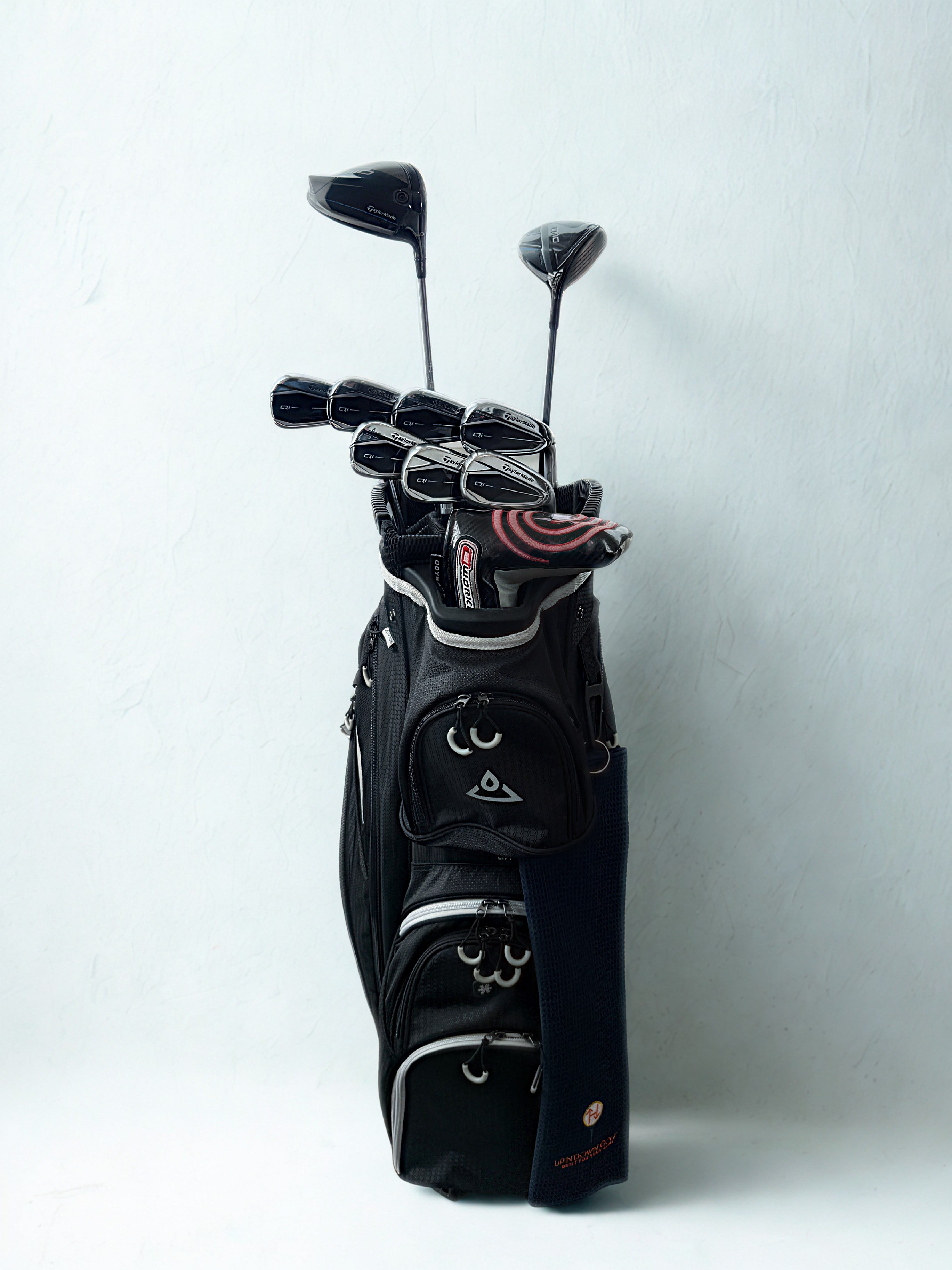 Qi10 Stiff Shafted pre-built rental set including Qi Irons stiff shaft 4-PW- Algarve Portugal, Up'N'Down Golf 