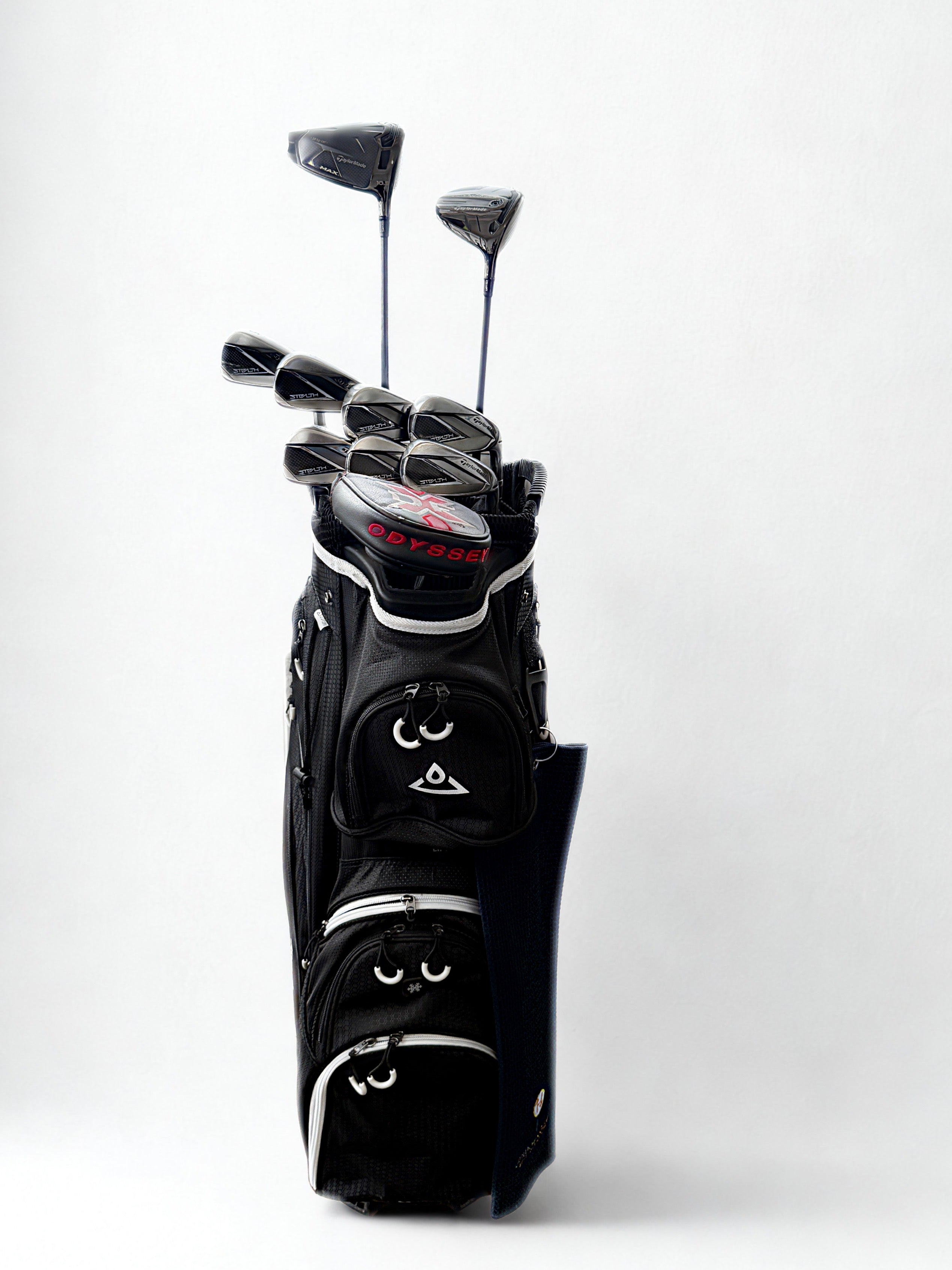 TaylorMade Qi35 with Stealth Irons Regular Flex Pre-built rental golf club set - Up'N'Down Golf Algarve, delivered to your door - Best Golf Club Rental/Hire 