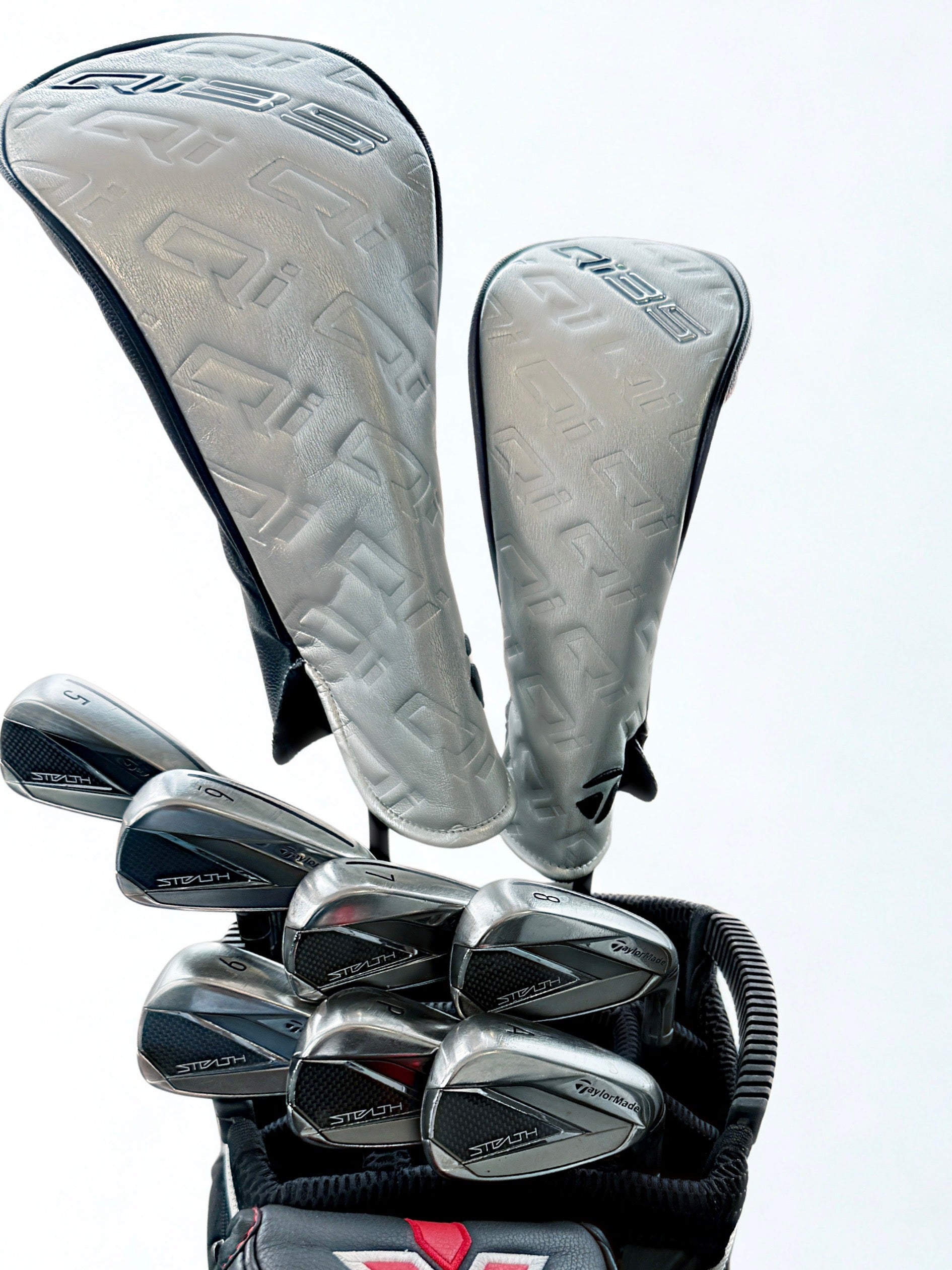 TaylorMade Qi35 with Stealth Irons Regular Flex Pre-built rental golf club set - Up'N'Down Golf Algarve, delivered to your door - Best Golf Club Rental/Hire 