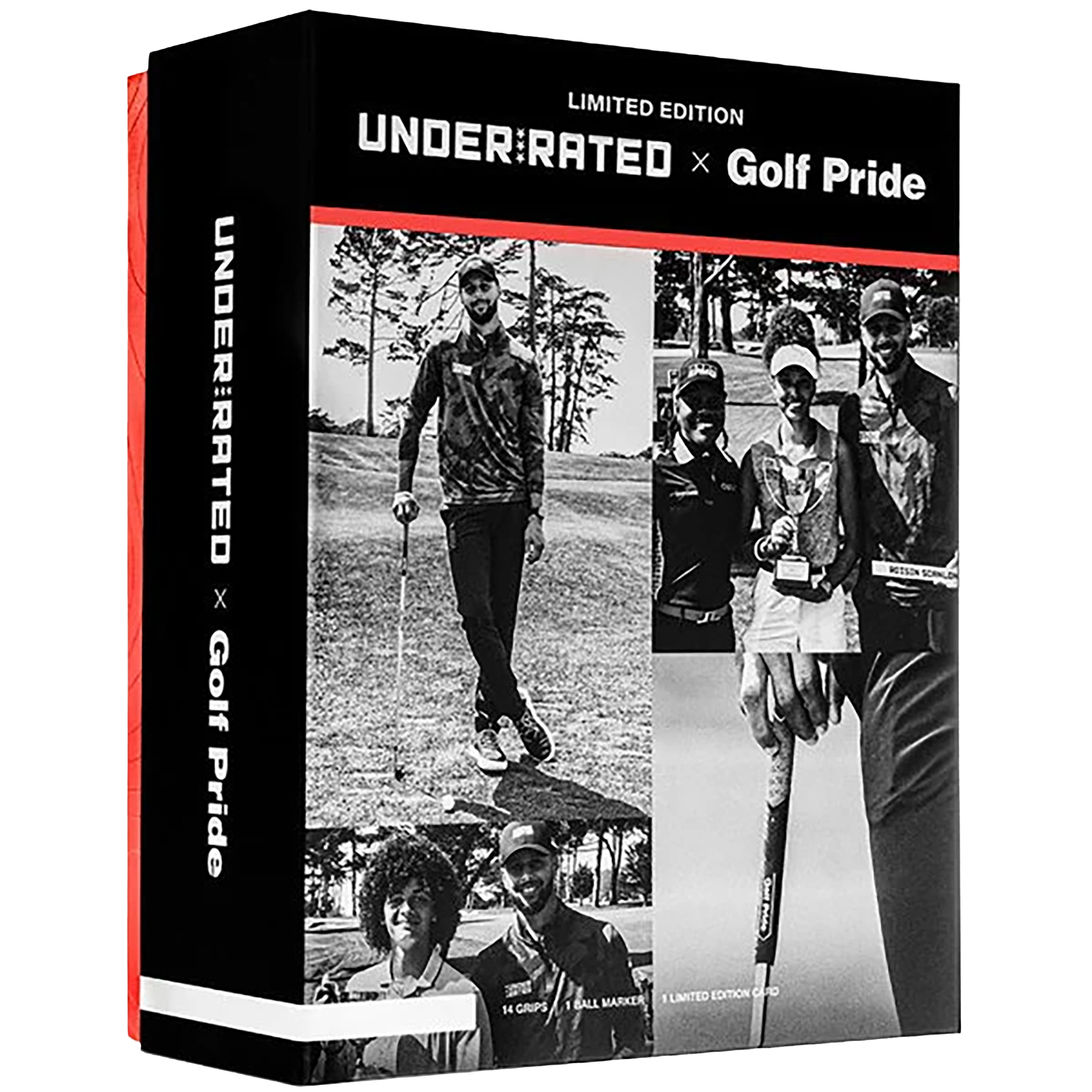 Steph Curry x Under:rated Golf Pride Limited Edition Box Set of Golf Grips - Commemorative Box 